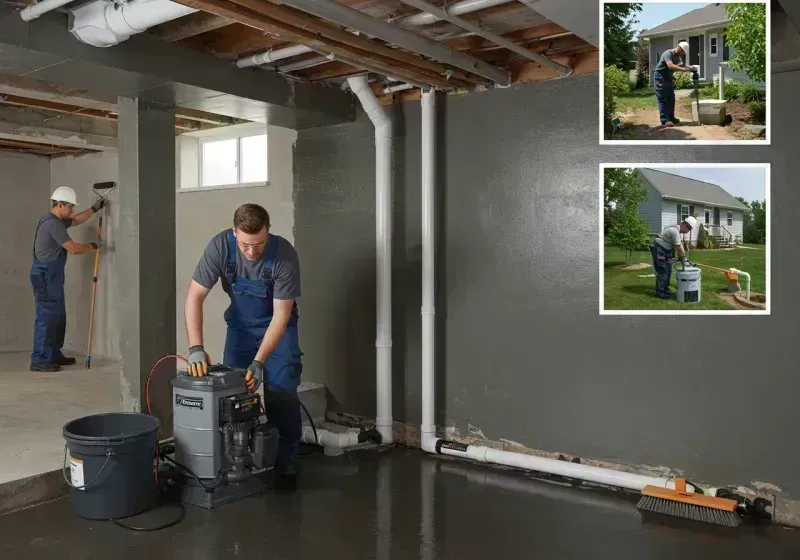 Basement Waterproofing and Flood Prevention process in Seymour, MO